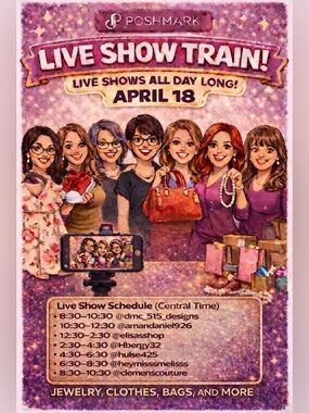 LIVE SHOW TRAIN! Saturday, April 18th!